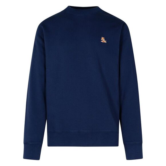 MAISON KITSUNÉ Navy Cotton Sweatshirt